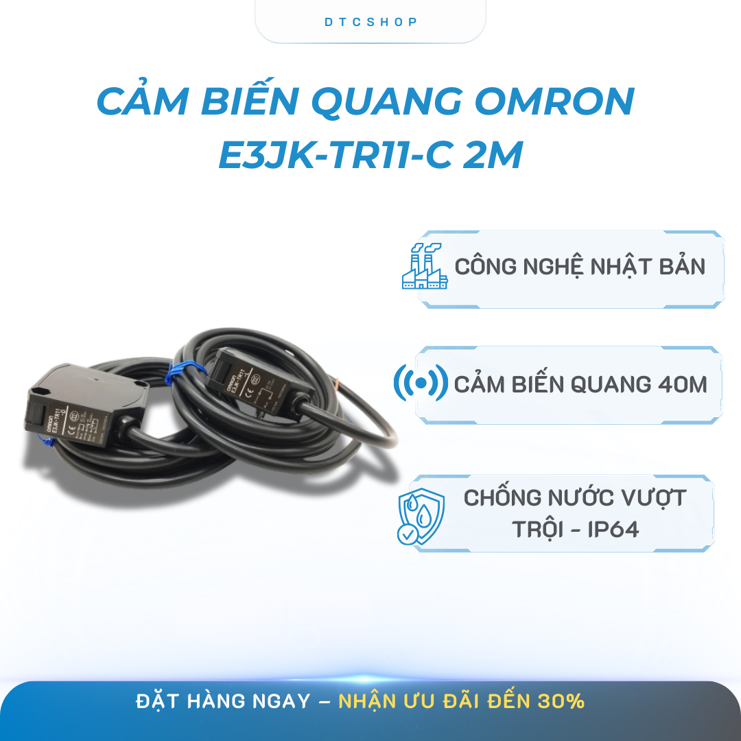 Cảm biến quang Omron E3JK-TR11-C 2M