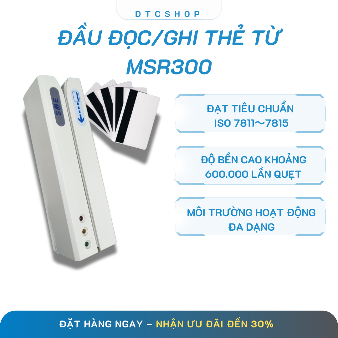 Đầu đọc thẻ từ MSR300