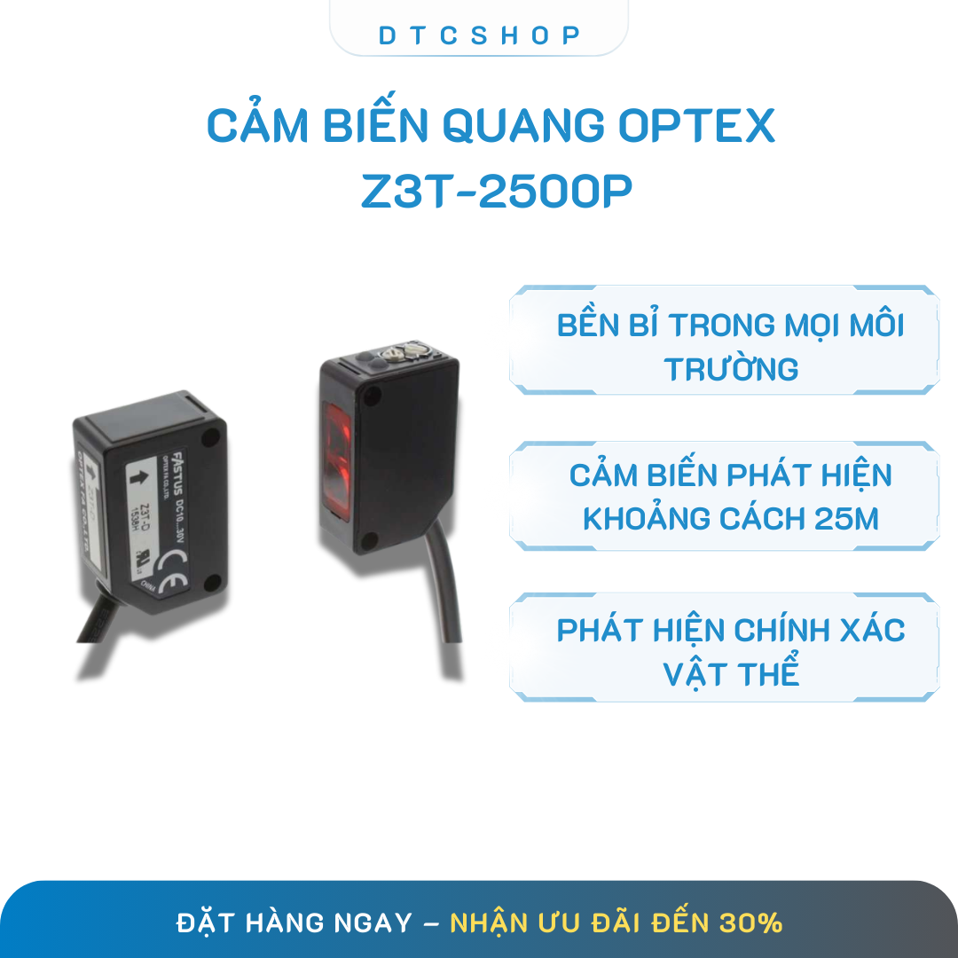 Cảm biến quang Optex Z3T-2500P 