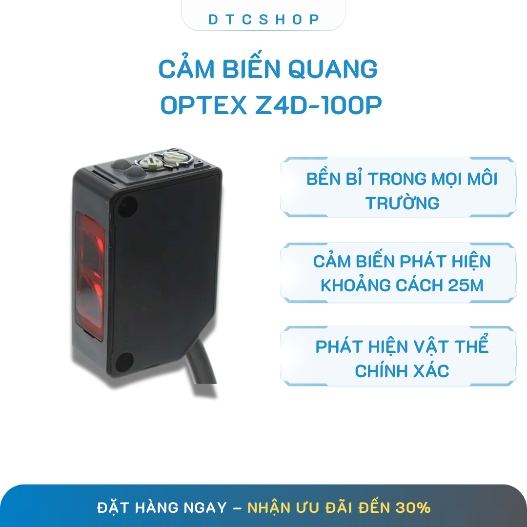 Cảm biến quang Optex Z4D-100P