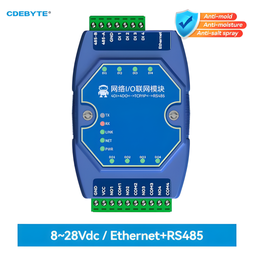 Module mạng Ethernet IO ME31-AXAX4040  [4DI+4DO]
