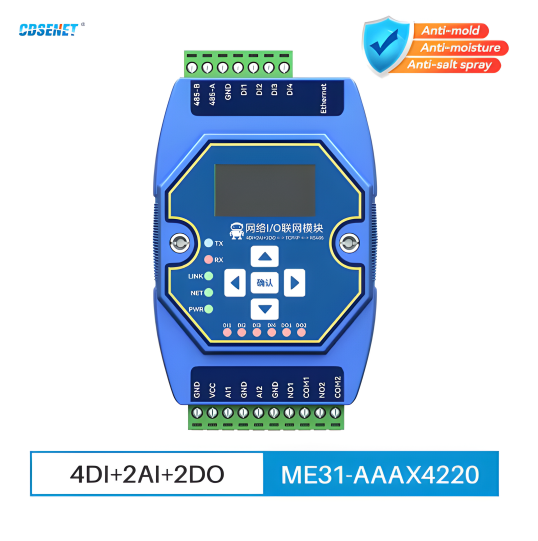 Module mạng I/O ME31-AAAX4220 [4DI+2AI+2DO]