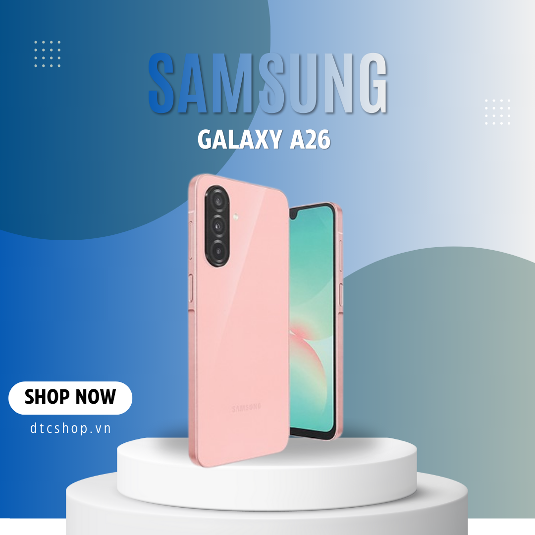 Điện thoại Samsung Galaxy A26 5G 6/8 128GB/256GB chính hãng