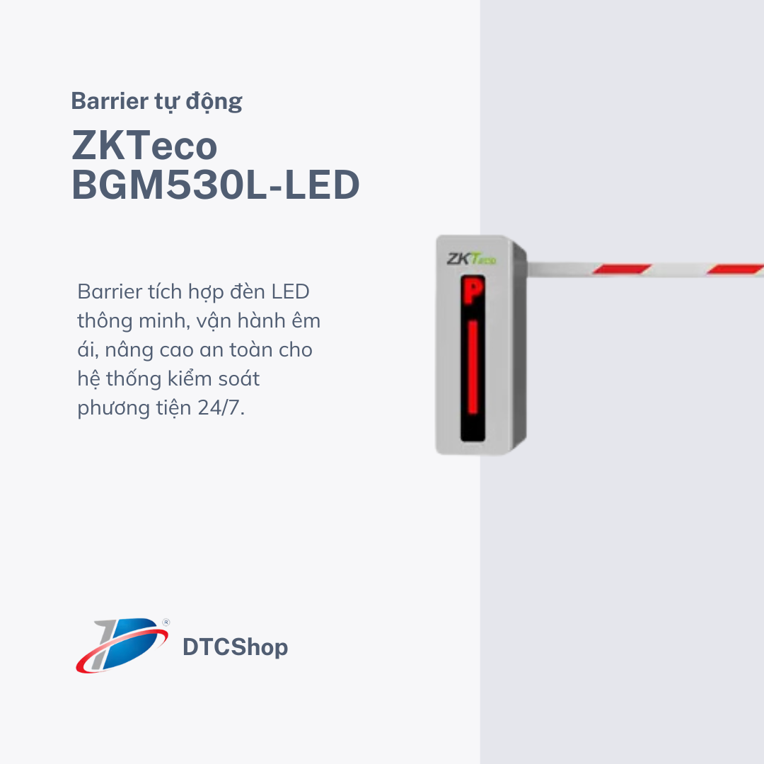 Barrier tự động ZKTeco BGM530L-LED
